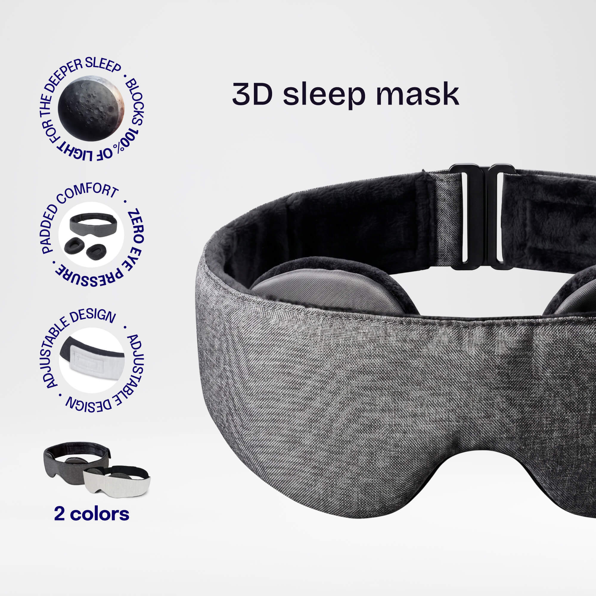 3D sleep mask