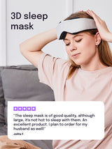 3D sleep mask