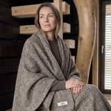 Barpak Peace Silk & Wool Throw