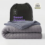 Linen Weighted Blanket Set