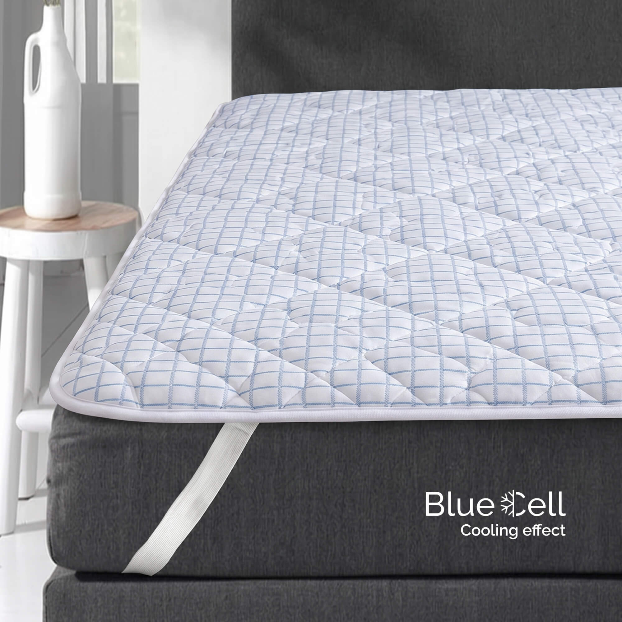 Cooling mattress Topper 3D Bluecell