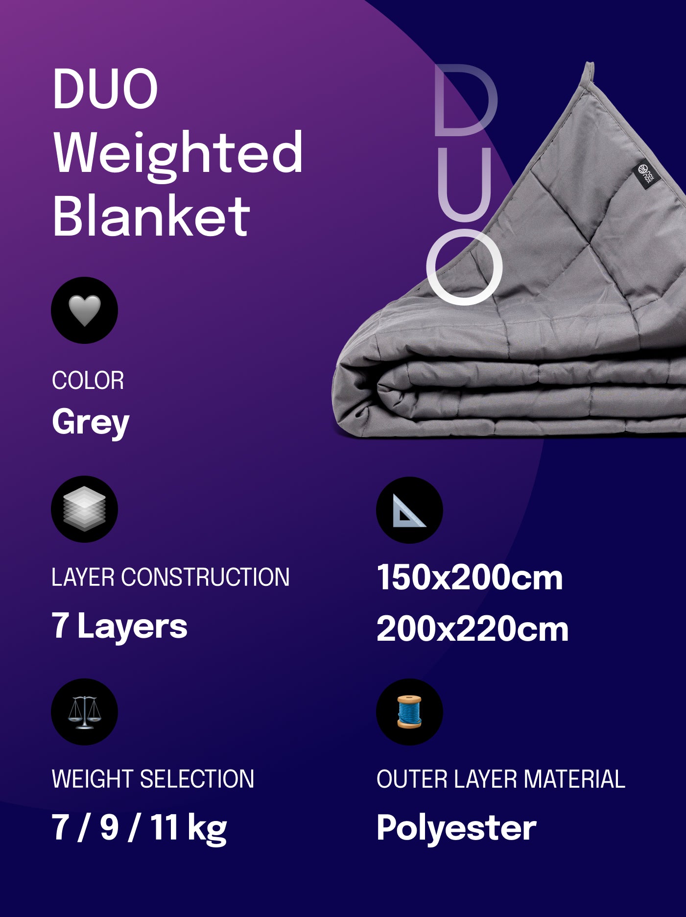 DUO Weighted Blanket