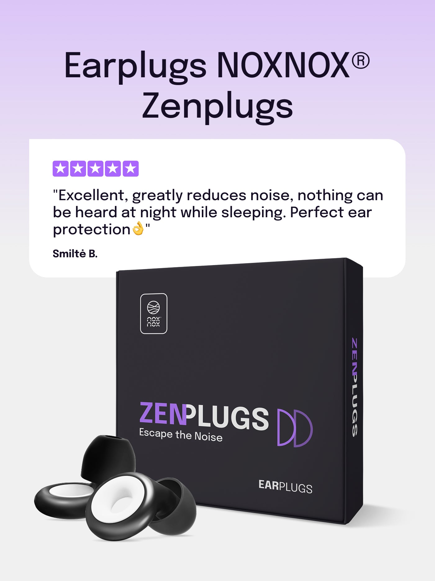 Earplugs NOXNOX® Zenplugs
