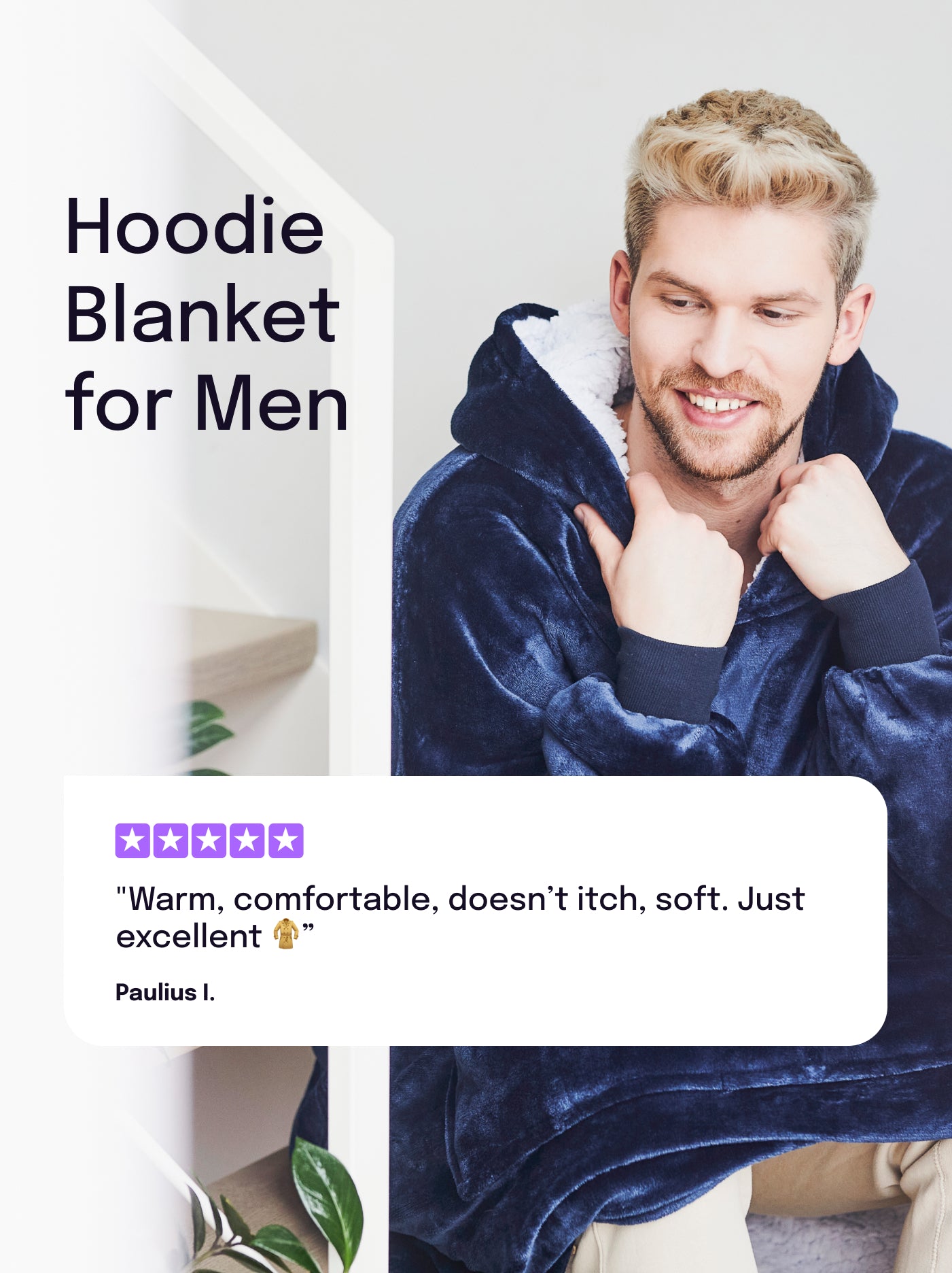 Hoodie Blanket for Men