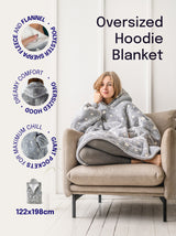 Oversized Hoodie Blanket