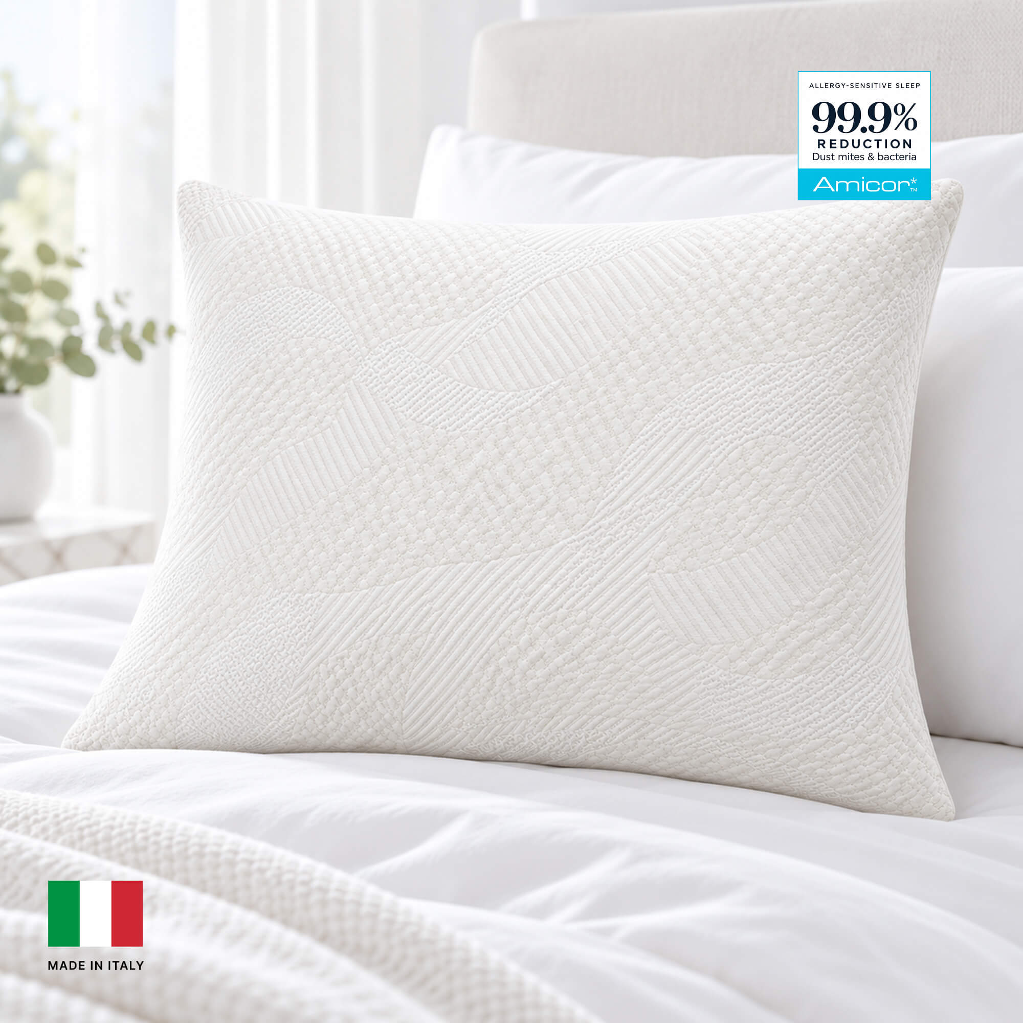 Morpheus Amicor Pocket Spring Pillow
