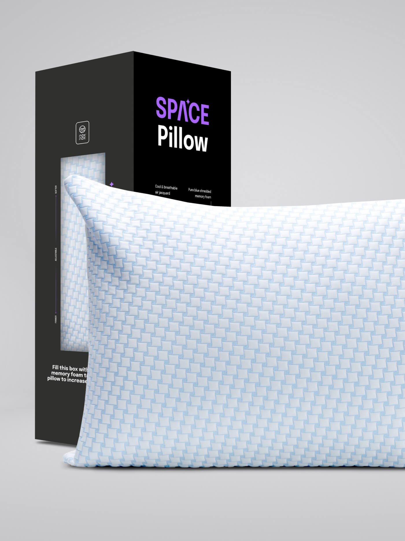 NOXNOX® Adjustable Ergonomic Pillow