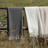 Baby Alpaca Throw Natural