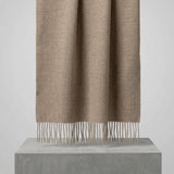 Baby Alpaca Throw Natural
