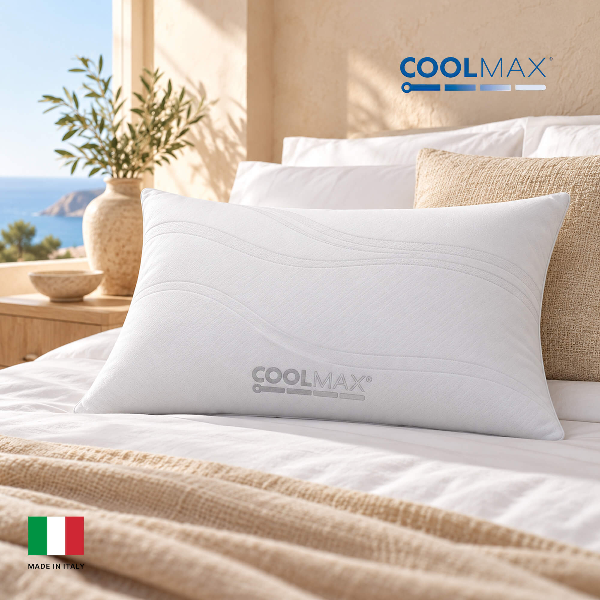 Viscospring Coolmax Pocket Spring Pillow