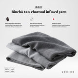 ZEN Charcoal Gauze & Pile Towel