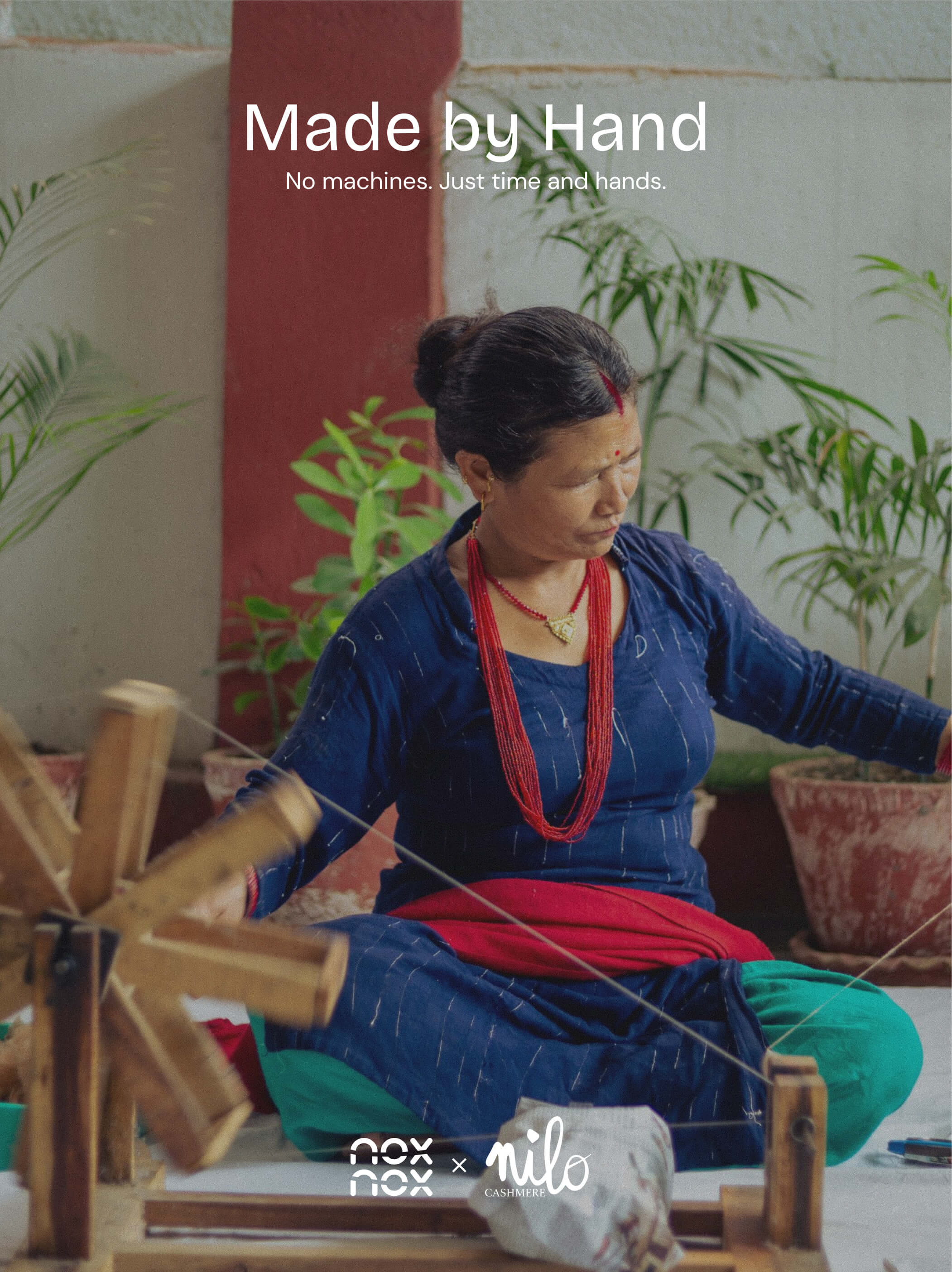 Barpak Peace Silk & Wool Throw